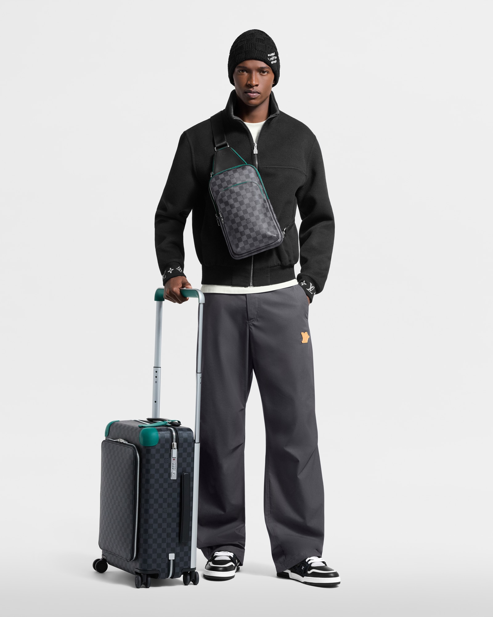 Avenue Slingbag PM Damier Graphite Canvas - Men Bags | LOUIS VUITTON